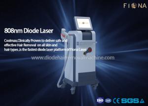 China Medical Vertical Diode Laser Hair Removal Machine With 1 - 10 Hz Frequency factory
