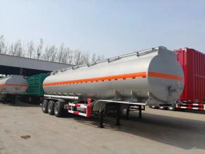 China Tank trailer for olive oil 38000 liters fuel tanker semi factory