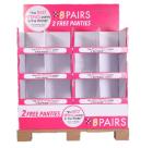 OEM Cardboard Shelf Display Supermaket Advertising CMYK