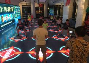 China P5.95 1200Nits Led Video Dance Floor , 1000x500mm Front Service Led Display factory