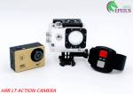 H9RLT 4G Waterproof Helmet Camera With 140 Lens , 2.4G Remote Control Camera