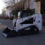 75hp Skid Steer Track Loader with EPA Approval and 3800 kg Machine Weight
