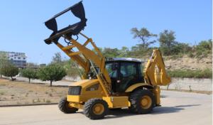 China China 4x4 Best brand Backhoe Excavator and Loader for sale factory
