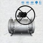 Forged Trunnion Ball Valve High Shut Off Sealing Mechanism And Low Torque