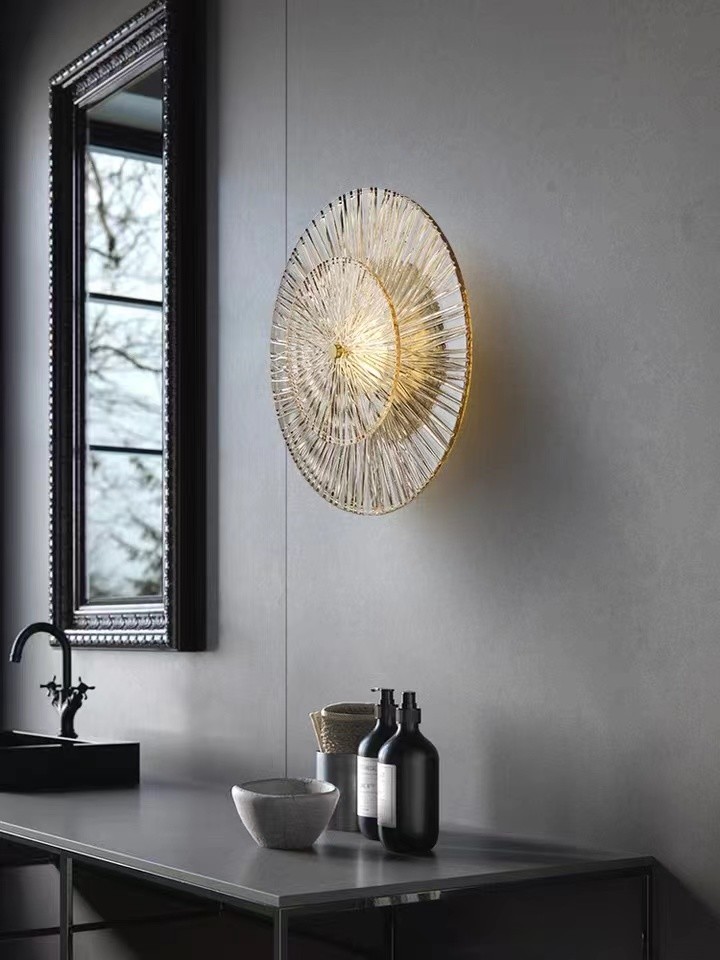 Wholesale Modern Hotel Bedroom Indoor Villa Decorative Surface Mounted LED Wall Light
