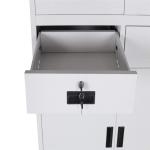 Office Furniture Metal Office Cabinet 900x400x1850mm 0.166Cbm Packing Volume