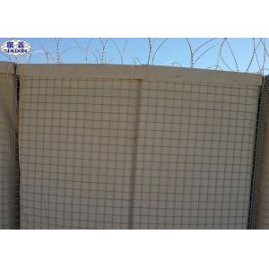 China Military Gabion Wall Barriers Filled With Sand Or Rocks factory