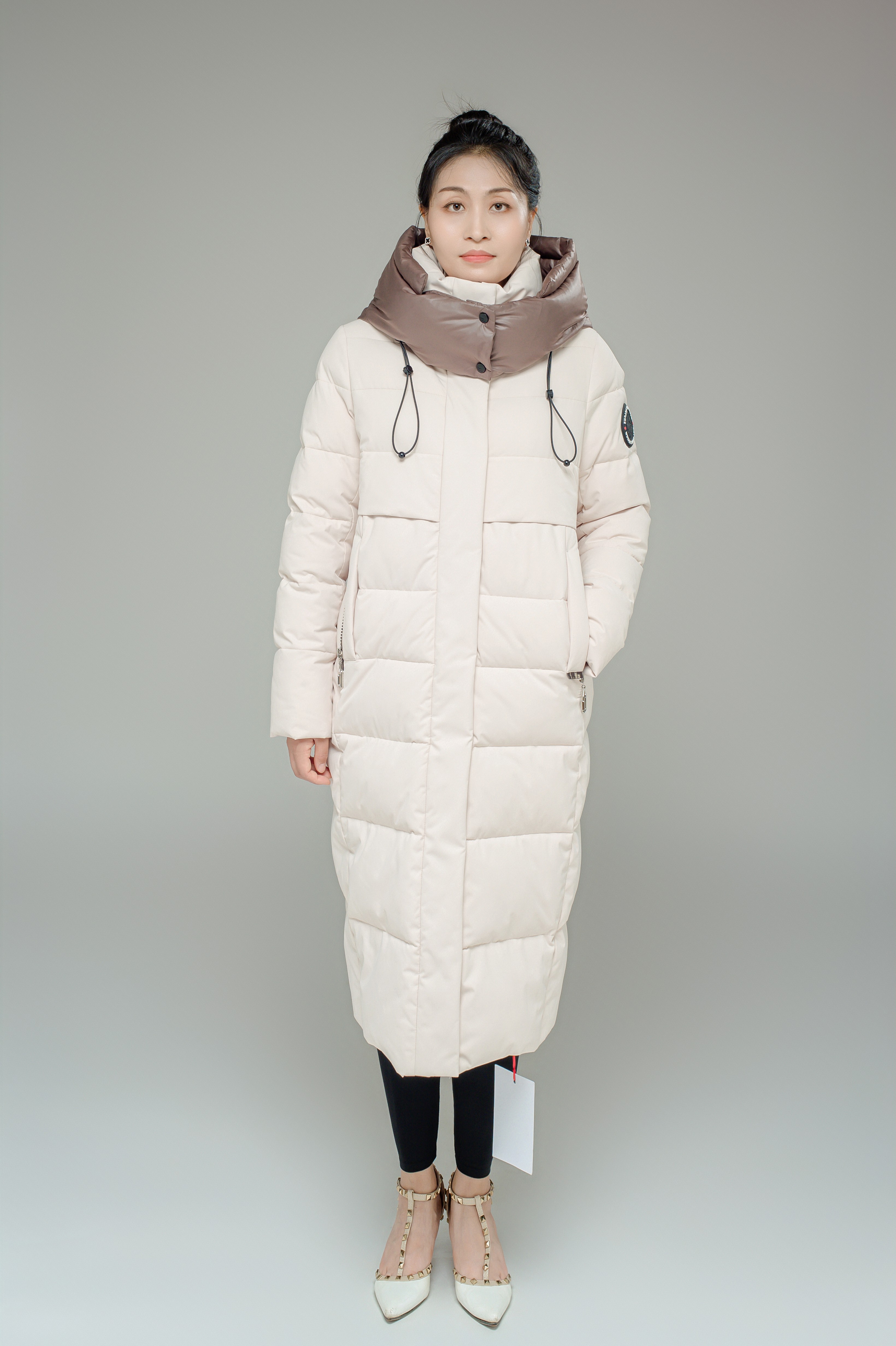 FODARLLOY 2022 Women's Hooded Warm Winter Thicken Fleece SS Collection Long Coats