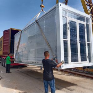 Modular Foldable Expandable Container Homes Fast Install Prefab Expandable House