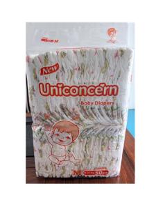 China African Market Best Selling Johnson Smell Uniconcern Baby Diapers / Nappies Swaddle Diapers Baby Cotton Diaper With Fast Delivery factory