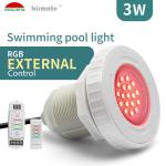 3W 12v VDE RGB Led Swimming Pool Lights 250ma SMD5050 Surface Mounted