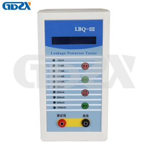 China LBQ-III Portable Handheld Three Phase Leakage Protector Tester / RCD Tester on sale