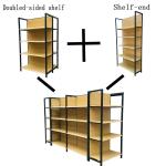 Book Shelf Factory Wooden Shelf Wood Gondola Shelving Supermarket Racks