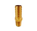 Male 1/2 Inch NPT X 1/2 Brass Tube Fitting Brass Hose Barb