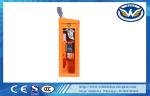 High Speed Parking Lot Barriers 0.9s Servo Motor 24V Anti Collision Alarm Signal