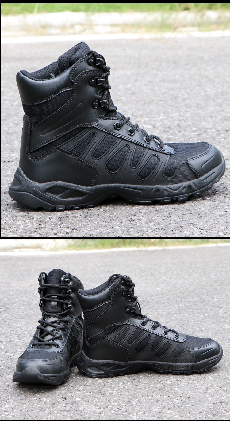 Men's Tactical Military Boots Men's Boots Desert Combat Boots Outdoor Hiking Boots and Ankle Shoes.