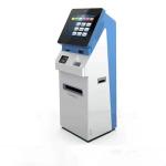 17inch Hospital Self Service Check In Kiosk Ticketing System With Cash Deposit