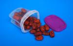 Eco Friendly Clear Plastic Boxes With Lids Food Grade Material 350Ml 30G