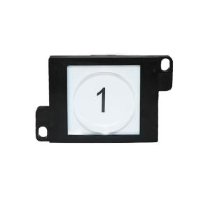 China Push Acrylic Stable Elevator Touchless Button DC 24V For Lift Contactless White Light factory