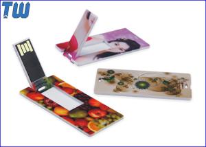 China Promotion Slim Card USB Flashdrives High Quality Best Service factory