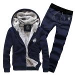 Thick Fur Oversized Gym Hoodie Fleece Sportswear Winter Outwear Warm Casual