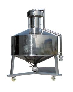 China Vertical 500L Stainless Steel Proving Tank with Trolley by COWELL factory