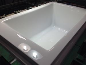 China acrylic/ABS bathtub factory