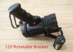 Powerful Battery Powered Handheld Spotlight 120 Degree Adjustable Long Beam
