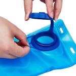 2L Bicycle Water Bag , TPU Water Bag With Straw Environmental Friendly Non Toxic