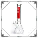 ZOB Glass Water Pipes Mix Color With Ice Catcher Hookah Bongs 10 Inches