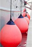 A38 Inflatable Vinyl Buoys Anti Abrasion High Flexibility Boat Fender Protection
