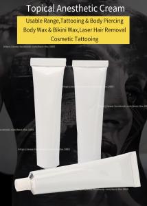 China Waxing Tattoo Painless White Tube 30G Numb Anesthetic Cream White 30g Lidocaine Topical Cream factory