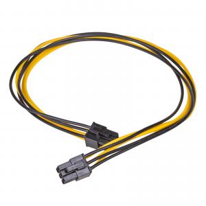 China 40cm Internal Power Cables PCI Express Mini Male 6 Pin To 6 Pin Video Card Power Cable factory