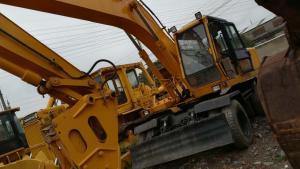 China 2012 Year Used Excavator Machine Hyundai 200W-5 Wheel Excavator Korea Made factory