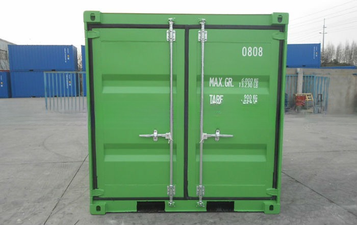 9.95CBM Capacity Customized 8ft 8 Foot Mini Shipping Container Whole Sale Dry Steel Container in Tianjin Shanghai Qingdao