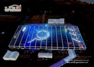 China 5000 People Large Transparent Event Marquee With Clear Roof Cover For Parties factory