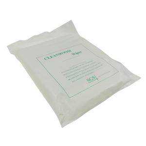 China 9*9 Cleanroom non woven polyester microfiber wiper factory