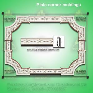 China Polyurethane cornice moulding for ceiling corner factory