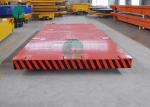 Custom Mold Transport Flat Rail Vehicle Steel Pipe Transfer Trolley on Track