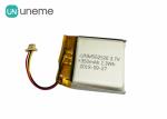 4.2V 350mAh Lithium Polymer Lipo Batteries Max 1.0CA Weight 7.0g CB Certified