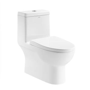 China One Piece Elongated Skirted Toilet White 3.5L S Trap 305mm factory
