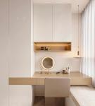 Luxury Wardrobe Hotel Room Cabinets Bedroom Dressing Cabinet Integrated