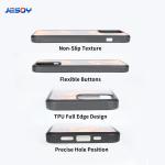 TPU Shockproof Sublimation Phone Cover Case Aluminum For IPhone 15 Pro Max