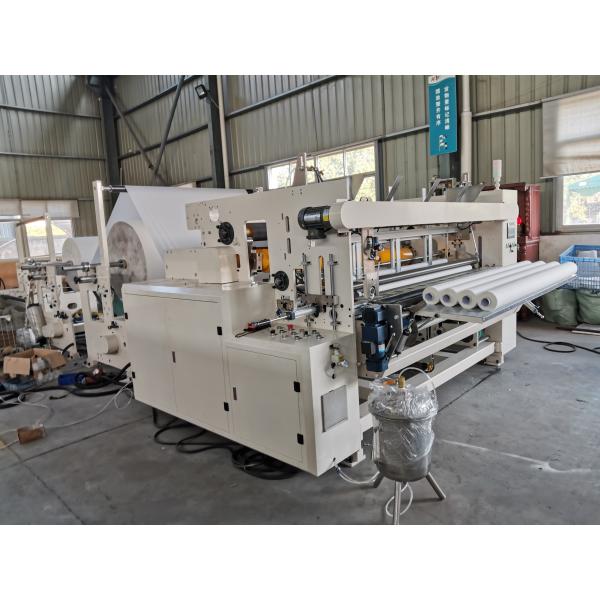 High-Efficiency Automatic Toilet Paper Roll Rewinding Machine at Competitive