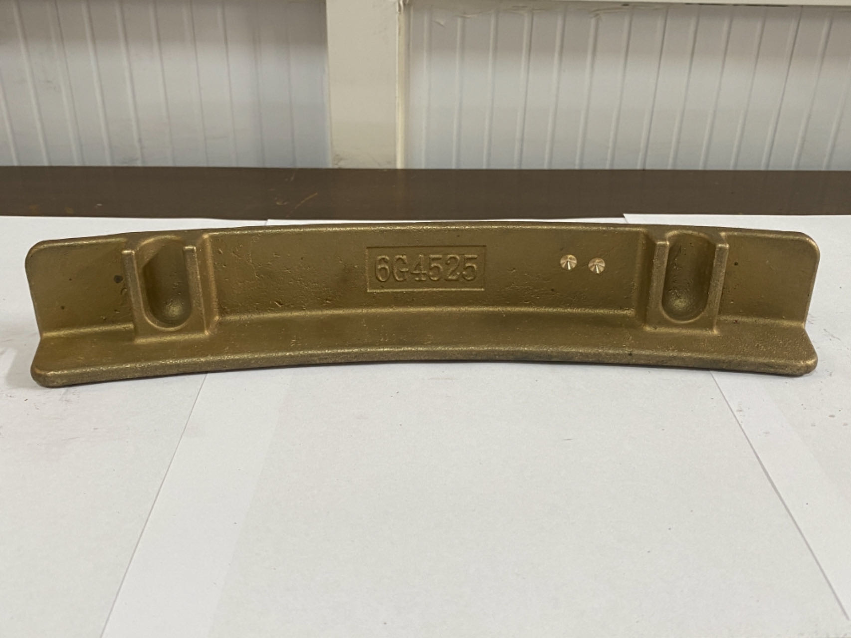 6G4525 6G4524 Bronze Wear Strip Customized Width Sandblasting Etc. Processing Technology