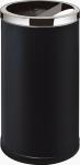 Industrial Steel Round Divided Trash Bin With Ashtray