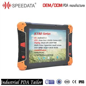 IP65 Waterproof 4G Lte Rugged Tablets PC with Keyboard and Dual Sim Card