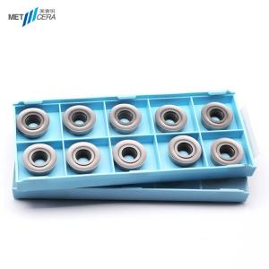 China High Performance Cermet Indexable Bearing Inserts ISO Standard RPGT1203-BB MC102B factory