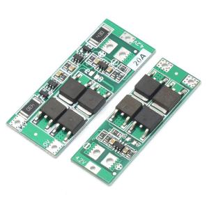 China 2S 20A 7.4V 8.4V 18650 Lithium Battery Protection Board Standard/Balance Diy Bms For 18650 factory
