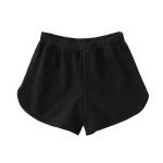 Solid color thread loose waist Loose sport summer thin casual shorts beach pants